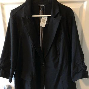 Size 22/24 Torrid Black Blazer